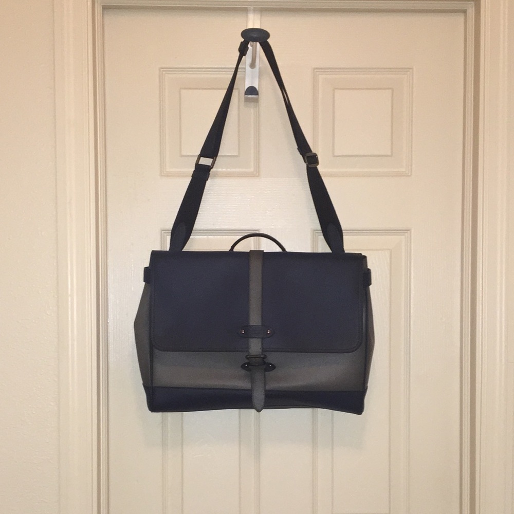 Coach Colorblock Messenger Briefcase